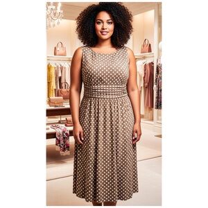 North Style Size 18 Polka Dot Dress | Classic Retro Chic | Excellent Condition